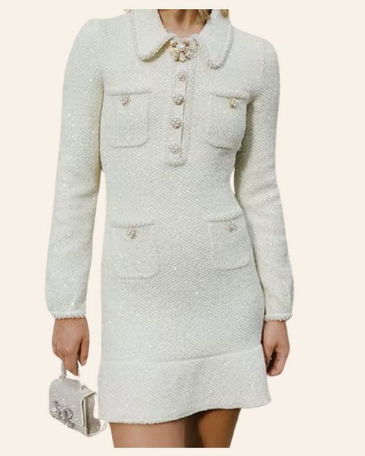 White Capitol Dress
