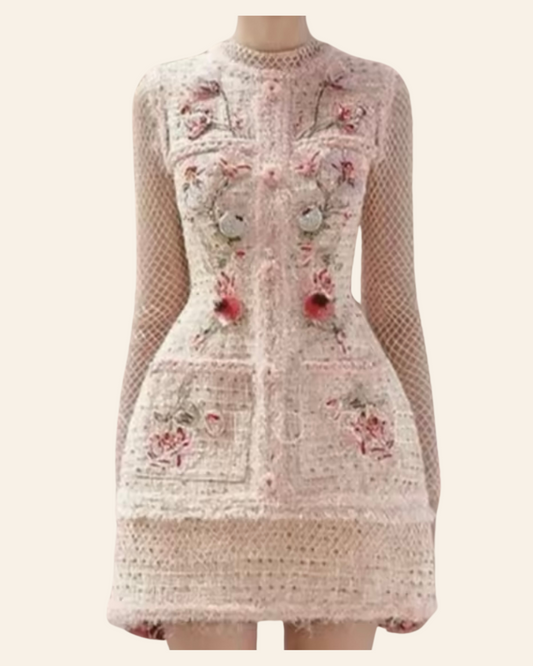 Petal Whisper Dress